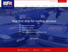 Tablet Screenshot of dfrroofing.co.uk